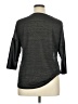 Unbranded Gray Black 3/4 Sleeve Top Size XL (estimated) - photo 2