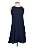 Gap 100% Viscose Solid Blue Casual Dress Size S - photo 1