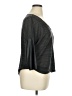 Unbranded Gray Black 3/4 Sleeve Top Size XL (estimated) - photo 4