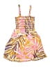 Unbranded Tropical Yellow Pink Dress Size 7 (estimated) - photo 2