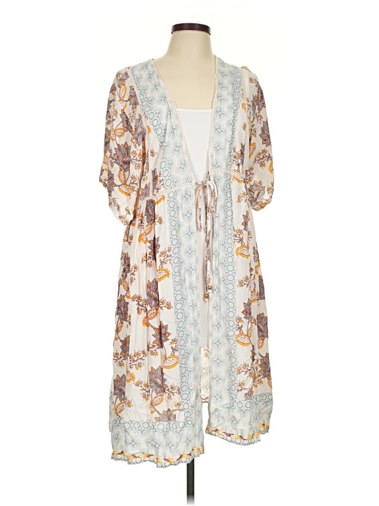 Pre-owned Angie Casual Dress In White