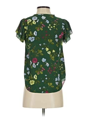 Ann Taylor Short Sleeve Blouse (view 2)