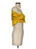 RUMORED Yellow Sleeveless Blouse Size S - photo 4