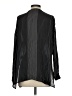 Vince. 100% Silk Black Long Sleeve Silk Top Size 2 - photo 2