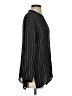 Vince. 100% Silk Black Long Sleeve Silk Top Size 2 - photo 4