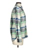 J.Crew 100% Cotton Plaid Green Long Sleeve Button-Down Shirt Size 00 - photo 4