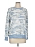 Splendid Camo Blue Pullover Sweater Size M - photo 1