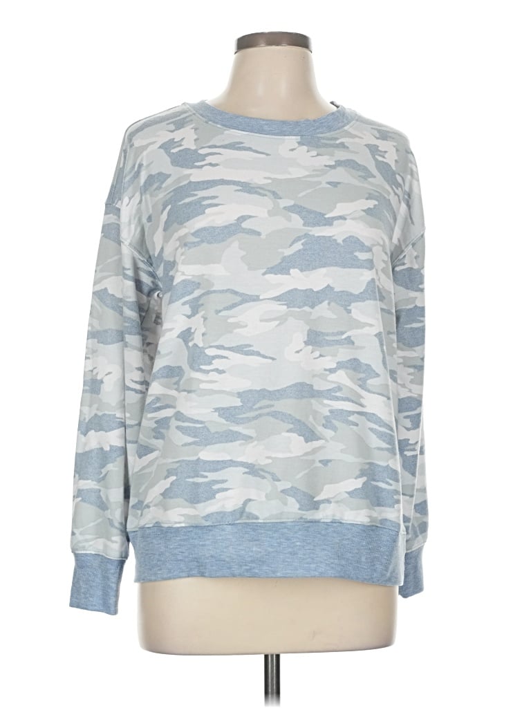 Pre-owned Splendid Pullover Sweater In Blue