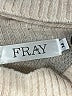 Fray Tan Turtleneck Sweater Size M - photo 7