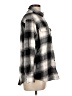 Old Navy 100% Cotton Plaid Gray Long Sleeve Button-Down Shirt Size L - photo 4