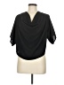 Unbranded Black Short Sleeve Blouse Size M (estimated) - photo 1