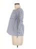WAYF 100% Cotton Blue 3/4 Sleeve Blouse Size M - photo 5