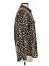 Equipment 100% Silk Animal Print Brown Long Sleeve Silk Top Size XS - photo 4