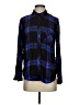 Rails Plaid Black Long Sleeve Button-Down Shirt Size S - photo 1