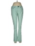 J.Crew Color Block Green Jeans Size 28 waist - photo 1