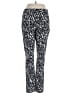 Milly Animal Print Black Active Pants Size 4 - photo 1