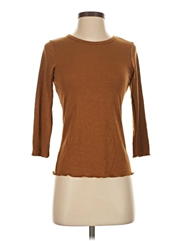 Design Lab Lord & Taylor 3/4 Sleeve T-Shirt (view 1)