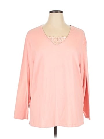 Liz & Me 3/4 Sleeve Top (view 1)