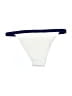 Solid & Striped x RE/DONE Color Block Ivory Swimsuit Bottoms Size M - photo 2
