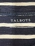 Talbots 100% Cotton Blue 3/4 Sleeve Top Size L - photo 7