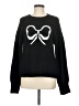 Francesca's Graphic Black Pullover Sweater Size M - photo 1