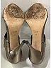 Gucci 100% Leather Metallic Silver Gold Heels Size EU (IT) 40 / US 10 - photo 9