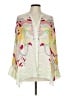 IVI Print Ivory Pink 3/4 Sleeve Blouse Size L (estimated) - photo 1