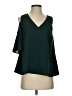C. Luce Green 3/4 Sleeve Blouse Size S - photo 1