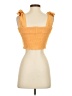 Wray Orange Sleeveless Top Size S - photo 2