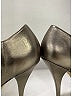 Gucci 100% Leather Metallic Silver Gold Heels Size EU (IT) 40 / US 10 - photo 4