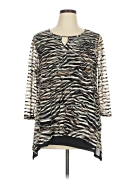 Dana Buchman 3/4 Sleeve Top