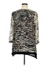 Dana Buchman 100% Nylon Silver 3/4 Sleeve Top Size XL - photo 2