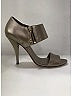 Gucci 100% Leather Metallic Silver Gold Heels Size EU (IT) 40 / US 10 - photo 8