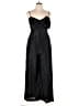 Hutch 100% Polyester Metallic Black Jumpsuit Size 14 - photo 1
