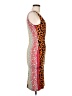 SJ Style Animal Print Orange Cocktail Dress Size M - photo 4