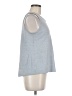 Vince Camuto 100% Polyester Silver Sleeveless Top Size M - photo 4