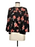MICHAEL Michael Kors Black 3/4 Sleeve Blouse Size M - photo 1