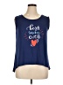 Assorted Brands Blue Sleeveless T-Shirt Size 1X - photo 1