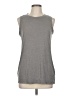 Athleta Gray Sleeveless T-Shirt Size M - photo 1