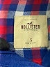 Hollister Plaid Blue Long Sleeve Button-Down Shirt Size S - photo 7