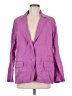 J.Jill 100% Linen Solid Purple Blazer Size M - photo 1