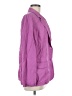 J.Jill 100% Linen Solid Purple Blazer Size M - photo 4