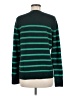 Ann Taylor LOFT Stripes Green Pullover Sweater Size M - photo 2