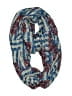 Unbranded 100% Polyester Paisley Blue Scarf One size - photo 1