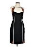 O'2nd 100% Polyester Color Block Black Cocktail Dress Size 2 - photo 1
