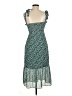 Sweet Pot 100% Polyester Polka Dots Green Cocktail Dress Size 6 - photo 2