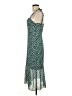 Sweet Pot 100% Polyester Polka Dots Green Cocktail Dress Size 6 - photo 5