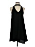 Forever 21 100% Polyester Solid Black Casual Dress Size S - photo 1