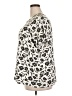 LUXE Ivory Short Sleeve Blouse Size XXL - photo 5