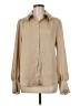 Max Studio Tan Long Sleeve Blouse Size M - photo 1